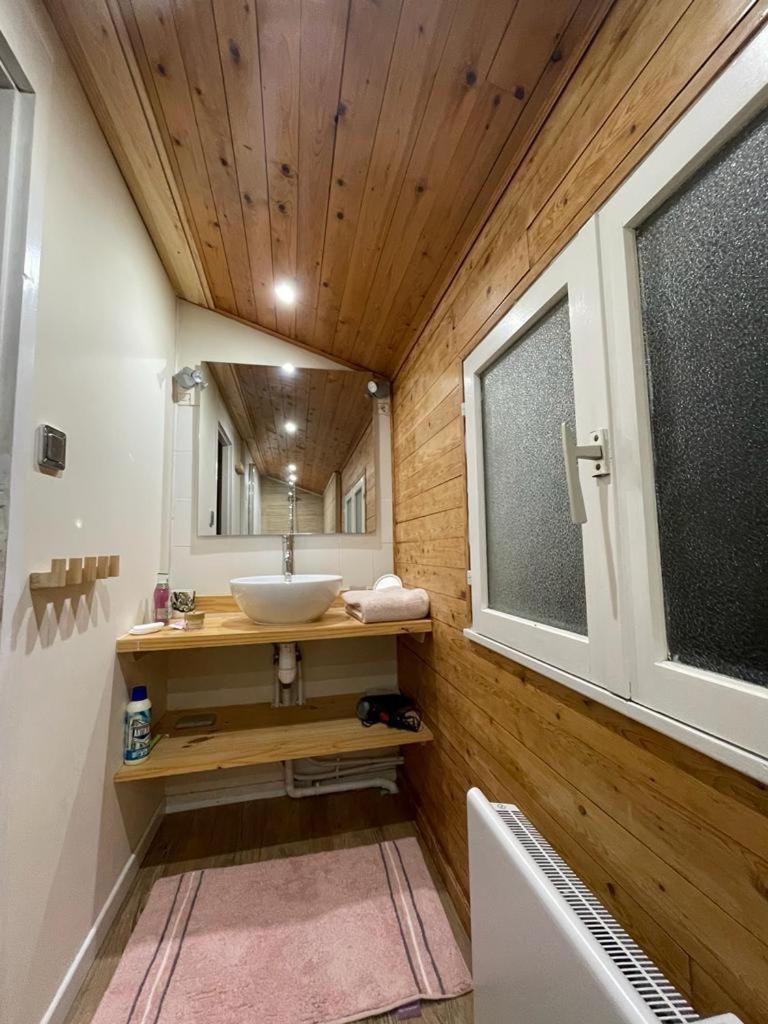 Maison Familiale En Bois Avec Piscine, Proche Du Bassin Гюжан-Местрас Экстерьер фото